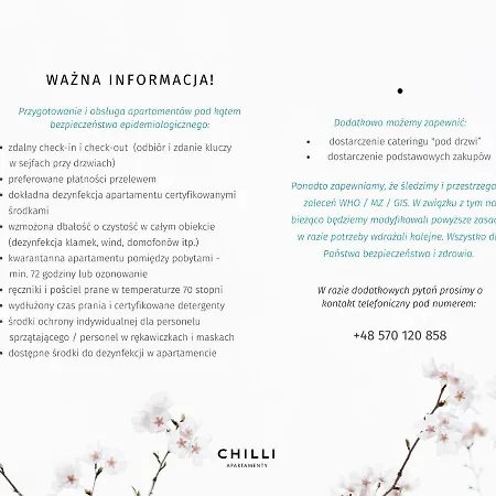Lägenhet Chilliapartamenty - Blizej Morza - Vanilia Kołobrzeg